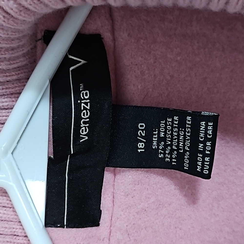 Pink wool jacket - Picture 4 of 5